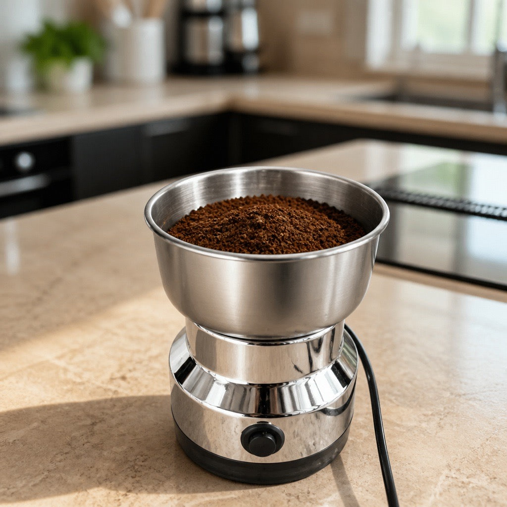 Nima Moulin à Café & Épices Électrique — Acier Inoxydable